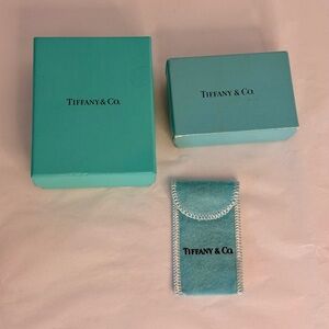 🌸Tiffany & Co. pre-owned Turquoise Boxes and Pouch